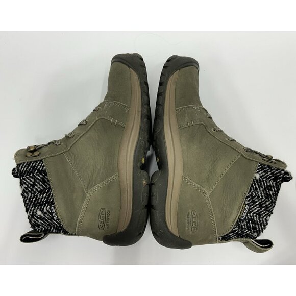 Keen Women's Boots US 8.5 Kaci II Winter Mid Olive Waterproof  100 GRAM 1025453 - Picture 3 of 11